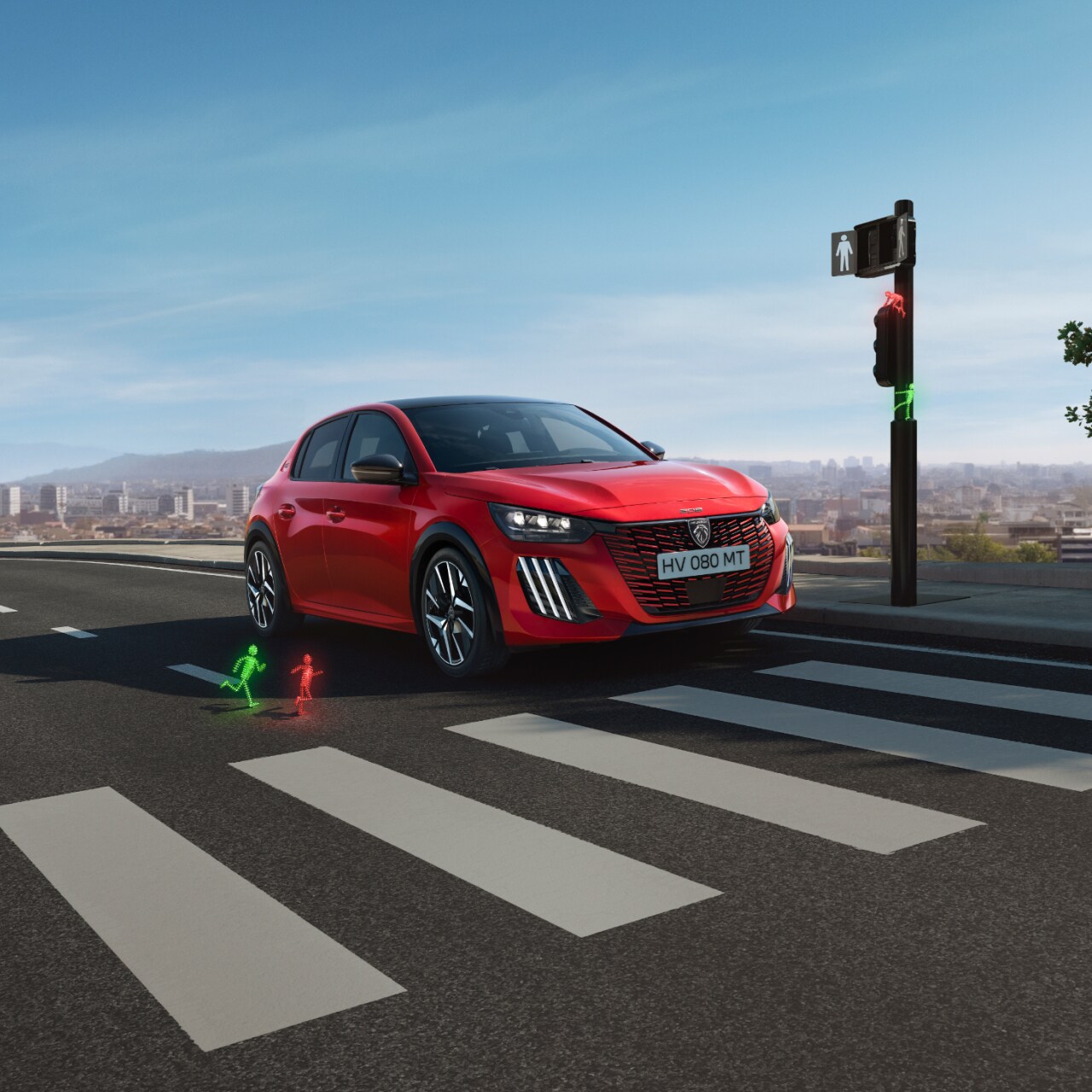 PEUGEOT E-208 Frontansicht